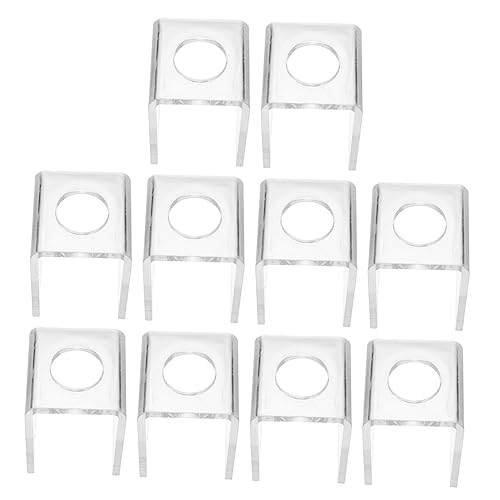 SAFIGLE 10stücke Lippenstift Form Halter Lip Balm Ring Form Diy Werkzeug Für Selbstgemachte Lippenstift Zubehör von SAFIGLE