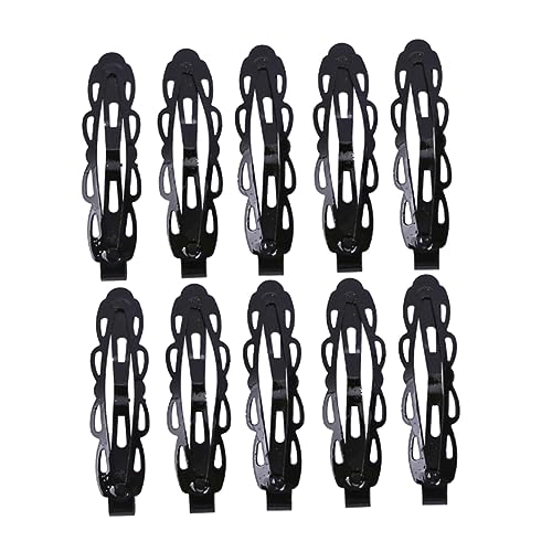 SAFIGLE 10stücke Schwarze Einfache Haarspangen Aus Spitze Haarnadeln Für Junge Mädchen Mädchen Teens Schwarz von SAFIGLE