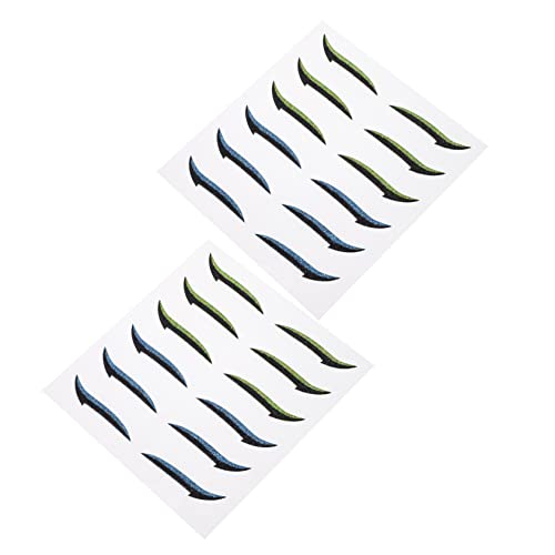 SAFIGLE Eyeliner Aufkleber 12 Paare Unsichtbare Augenlinienstreifen Wasserfest Schweißfest Make Up Tools für Wiederverwendbare Doppellid Aufkleber von SAFIGLE