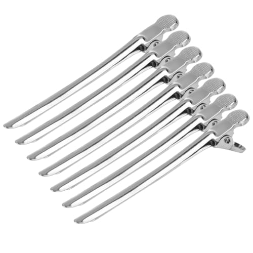 SAFIGLE 12stücke Entenschnabel Haarspangen Aus Edelstahl Friseurspangen Zum Abteilen Der Haare Haarnadeln Für Frauen Klein Und Leicht SAFIGLE 12stücke Entenschnabel Haarspangen Aus Edelstahl Friseurspangen Zum Abteilen Der Haare Haarnadeln Für Frauen Klein Und Leicht von SAFIGLE