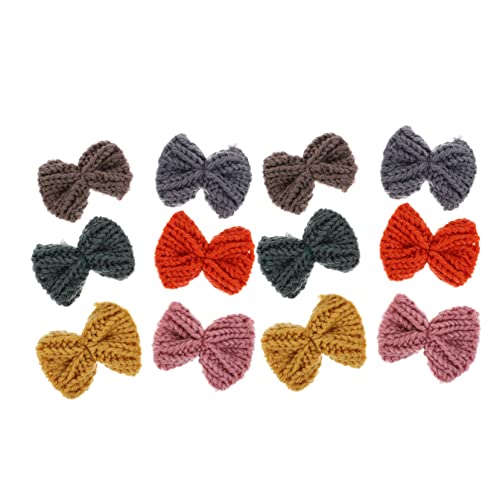 SAFIGLE 12 Stück Haarschleifen Mini Strickschleifen Hochzeits Haarschmuck Dekorationsschleifen Vintage Stil Damen Kopfbedeckung Strickschleifen Schuhe Schleifen Schmuck SAFIGLE 12 Stück Haarschleifen Mini Strickschleifen Hochzeits Haarschmuck Dekorationsschleifen Vintage Stil Damen Kopfbedeckung Strickschleifen Schuhe Schleifen Schmuck von SAFIGLE