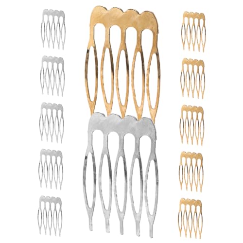 SAFIGLE 12stücke Seitenschienenkämme Für Frauen Haarschmuck Stylingkämme Haarkämme Zubehör Für Frisuren Und Bastelprojekte von SAFIGLE