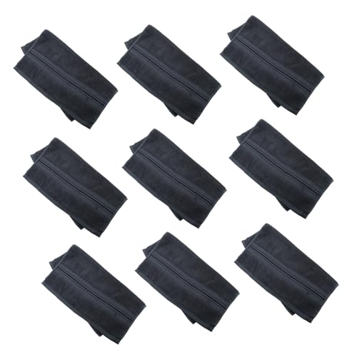 SAFIGLE Baumwoll-gesichtshandtuch-set 12-teilig Grau Badetücher Für Badezimmer Spa von SAFIGLE