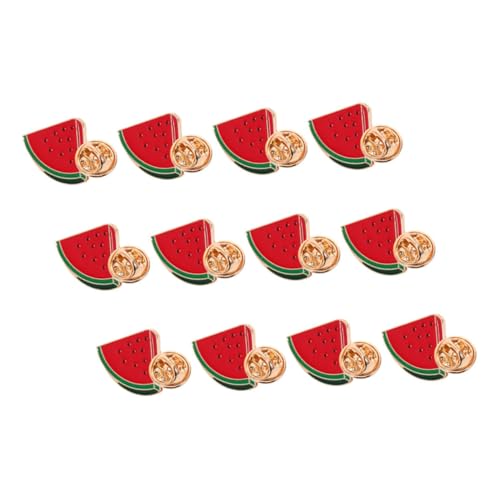 SAFIGLE 12 Stück Stylische Frucht Anstecknadeln für Kleidung Taschen und Schals Dekorative Brosche für Partys und Alltag von SAFIGLE