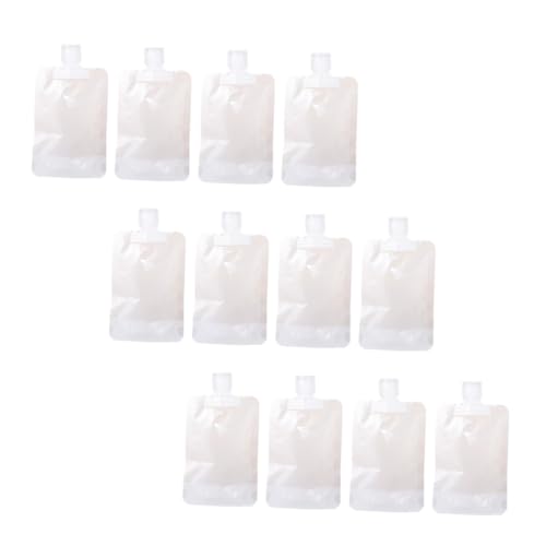 SAFIGLE 12 Stück Teiliges Nachfüllbare Kosmetikbeutel Reise Organizer Auslaufsichere Transparente Lotion Aufbewahrungstasche Leicht Kompakt Praktisch für Shampoo Hautpflege Unterwegs von SAFIGLE