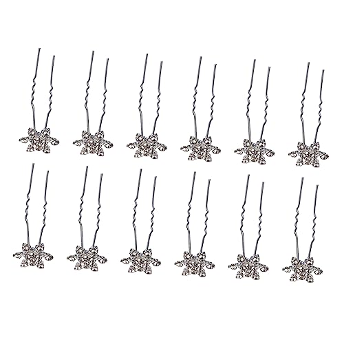 SAFIGLE 12stücke Schneeflocken Haarnadeln Im Design Modischer Kopfschmuck Haarschmuck Für Frauen Mädchen Hochzeit Party Abschlussball Weiß SAFIGLE 12stücke Schneeflocken Haarnadeln Im Design Modischer Kopfschmuck Haarschmuck Für Frauen Mädchen Hochzeit Party Abschlussball Weiß von SAFIGLE