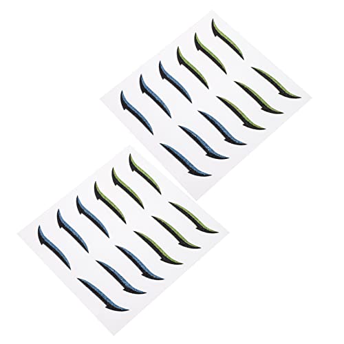 SAFIGLE 12paare Eyeliner-aufkleber Selbstklebender Doppel-augenlid-streifen Für Einfachen Augenlid Inneres Doppellid Und Dünnem Doppellid von SAFIGLE