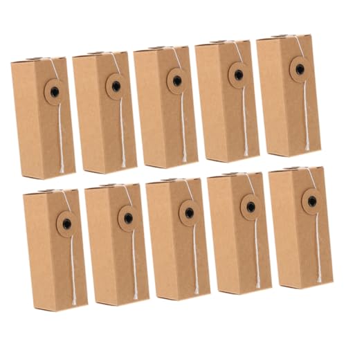 SAFIGLE 12stücke Lipgloss Verpackungsbox Aus Kraftpapier Umweltfreundliche Aufbewahrung Für Ätherische Öle Organizer Für Lippenstift Minimalistische Geschenkverpackung von SAFIGLE