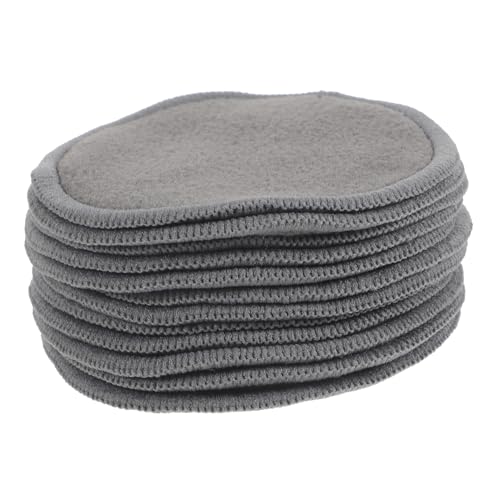 SAFIGLE 13 Stück Make -up -entfernung Pad Face Puff Unterlage Reinigung Wiederverwendbare Make -up -entfernerpolster Wiederverwendbare Wattepads Für Frauen Fussel Gesichtspolster Schwarz von SAFIGLE