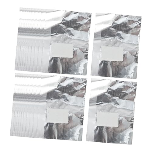 SAFIGLE 150 Stück Gel Nail Polish Remover Wraps mit Baumwollpads Praktische Folien für Nagelentfernung für Maniküre und Pediküre für Gelnägel und Nagellack von SAFIGLE