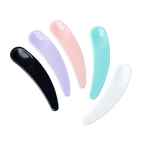 SAFIGLE 150 Stück kosmetischer Löffel werkzeug Sahneschaufel Löffel für Lippenstiftpuder Schminkschaufel Make-up-Unterpaket-Tool Gesichtsmaske Löffel Make-up-Creme-Löffel von SAFIGLE
