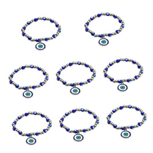 SAFIGLE 16 Stk Teufels Auge blaue geschenke Türkisches Perlenarmband damenschmuck frauenschmuck Perlenarmbänder deko Modearmbänder Legierungsschmuck Mädchen Zubehör blaue Augen schmücken von SAFIGLE