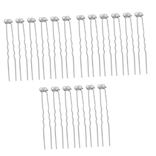 SAFIGLE 18stücke Perlen Haarschmuck Für Braut Hochzeit Legierung Haarstecker Zubehör Geeignet Für Erwachsene Und Mädchen Tägliche Frisuren Und Anlässe von SAFIGLE