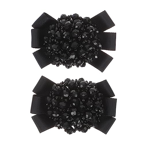 SAFIGLE 1Paar Bogenkristall Schuhclips für Damen Dekoration für Hochzeit Abschlussball Stylische Schuhschnallen Vielseitige Accessoires für Schuhe von SAFIGLE