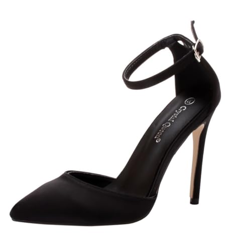 SAFIGLE 1Paar High Heels für Damen Spitze Sandalen mit Elegantem Design für Partys Formelle Anlässe Rutschfest Langlebig SAFIGLE 1Paar High Heels für Damen Spitze Sandalen mit Elegantem Design für Partys Formelle Anlässe Rutschfest Langlebig von SAFIGLE