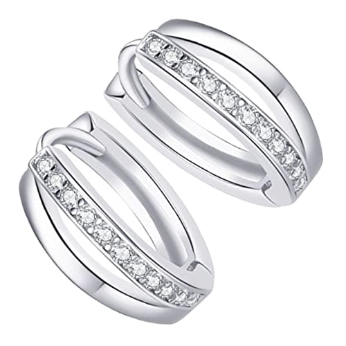 SAFIGLE Kleine Creolen Für Damen Minimalistische Ohrringe Leichte Ohrstecker Modeschmuck Für Frauen Stilvolle Ohrschmuck Für Mädchen von SAFIGLE