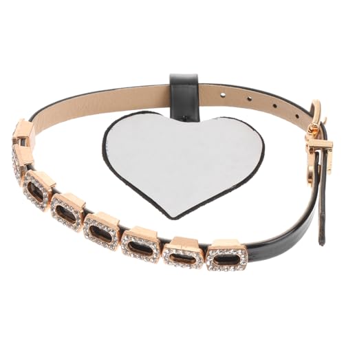 SAFIGLE 1Satz Rhinestone Schuhriemen Selbstklebende Schnürsenkel mit Fersenpolster für High Heels Dekorative Schuhbänder für Damen Vielseitig Einsetzbar mit Strassverzierung von SAFIGLE