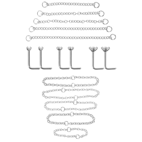 SAFIGLE Nasenring Für Damen Aus Metall Nasenpiercing-ring-schmuck Nasenpiercing-ringe Nasenpiercing-schmuck Für Frauen Körperpiercing- von SAFIGLE