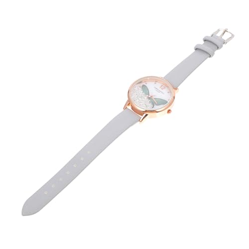 SAFIGLE 1Stk Anschauen Stainless Steel inoxlm Uhr Watch Kristalldekor Damenuhren weihnachtsdeko Frauen Schmetterlinge Uhr Modeuhr für Mädchen wählen Ball Fräulein Kunstleder von SAFIGLE