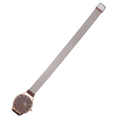 SAFIGLE Entzückende Damenuhr Modische Quarz-Armbanduhr mit Stern-Design und Dünnem Lederarmband von SAFIGLE