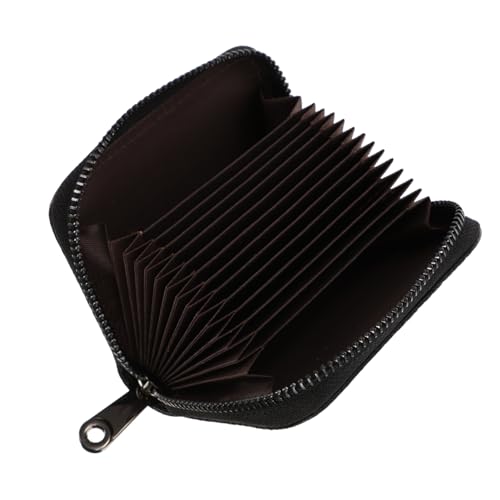 SAFIGLE Kreditkartenetui Magnetisch Stilvolles Kartenetui Aus Pu-Leder Für Bargeld Und Karten von SAFIGLE