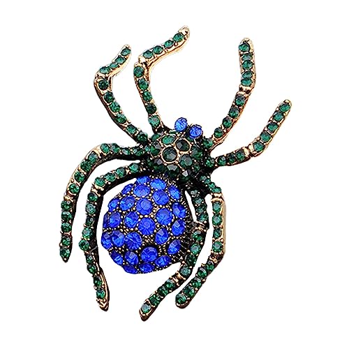 SAFIGLE 1Stk Strass Spinne Vintage Brosche party zubehör party accessoires Spinne Brustnadel Vintage-Schmuck für Frauen broschen für kleidung Strass-Brustnadel Spinnenbrosche von SAFIGLE