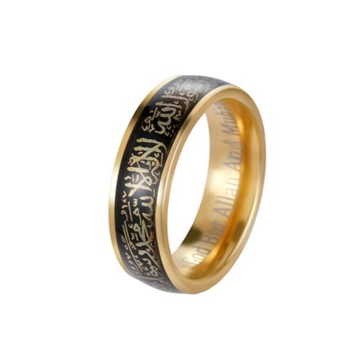 SAFIGLE 1Stk Thermochromer Ring partnerring damenringe paar schmuck Geschenke für Männer Ringe für Männer Herrenringe Stimmungsringe Farbwechselringe Ringe Mann Zubehör Mohammed hatte von SAFIGLE