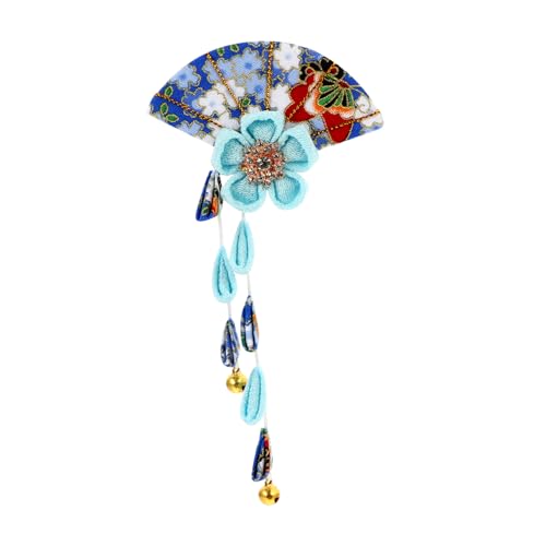 SAFIGLE 1Stück Damen Kimono Haaraccessoire Mit Quaste Und Clip Japanische Haarschmuck Für Hochzeiten Und Besondere Anlässe von SAFIGLE
