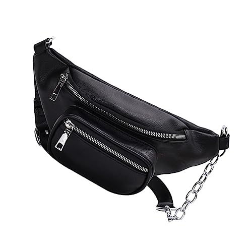 SAFIGLE Damen-hüfttasche Einzelne Schultertasche Sling-Tasche Pu-umhängetasche Outdoor-hüfttasche Mit Verstellbarem Gürtel Für Reisen Shopping Und Partys von SAFIGLE