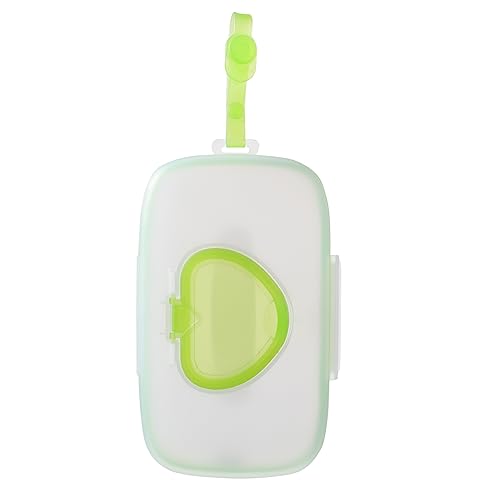 SAFIGLE Tragbare Feuchttücherbox für Kinderwagen Hängende Aufbewahrung für Babyservietten Robuster Spender für Unterwegs Praktisch für Wickeltasche für Ausflüge von SAFIGLE