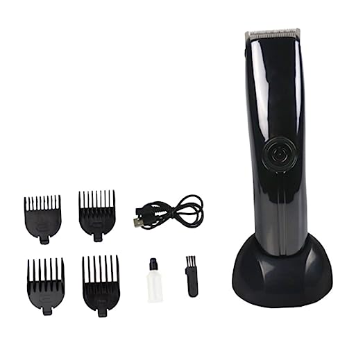 SAFIGLE 1stück Wiederaufladbar Körperrasierer Mit Kammaufsätzen Für Herren Sicher Und Leise Leicht Zu Reinigen Für Präzises Frisieren von SAFIGLE
