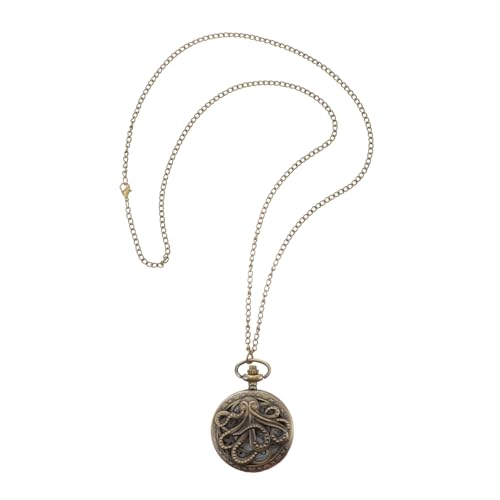 SAFIGLE Retro-taschenuhr Quarz-taschenuhr Antike Hängende Uhr Tragbare Uhr Für Herren Mit Genauen Zeitanzeige Großen Schwarzen Arabischen Ziffern Handwerklichem Design Exquisiten von SAFIGLE