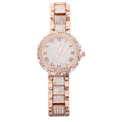 SAFIGLE Digitale Armbanduhr Damen Mit Stahlgehäuse Und Strass Studenten Armbanduhr Für Frauen Verstellbares Armband Leichtes Design von SAFIGLE