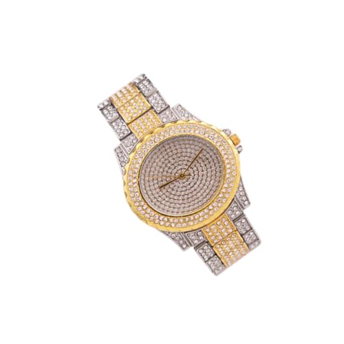 SAFIGLE 1stück Damen Armbanduhr Mit Rhinestone Elegante Quarzuhr Mit Stahlarmband Modische Und Zarte Uhr Für Frauen Für Zu Weihnachten Geburtstagen Und Valentinstag von SAFIGLE