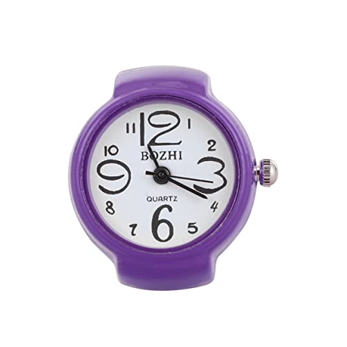 SAFIGLE 1Stk modischer Uhrenring Fingerring Watch Finger Ring Mitarbeiter Geschenke mitarbeitergeschenke Ringe Digitaluhr Mini-Uhrenring beiläufig Taschenuhr Kinder Uhr Anschauen Fräulein von SAFIGLE