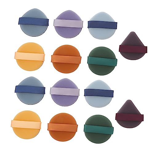 SAFIGLE 2 Boxen Makeup Puderquaste für Boxen Trocken und Nass Wiederverwendbar für Foundation Concealer zur Haut für Make Up von SAFIGLE