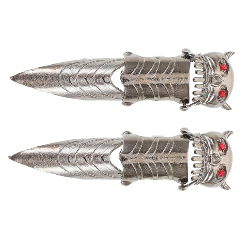 SAFIGLE 2 Fingerklauenringe Retro Gothic Eulenringe Punk Schmuck Für Frauen – Metall Vollfingerkralle Für Karnevalsparty Halloween Cosplay von SAFIGLE