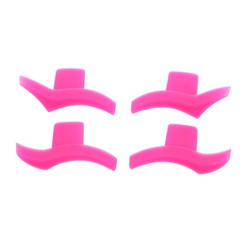SAFIGLE 2 Paare Eyeliner-stempel Lidstrich Eyeliner -schablonen Cat-eye-stempel-eyeliner Lidschatten-guide-tool Geflügeltes Eyeliner-werkzeug Augenwinkelschablonen Kieselgel Rosy von SAFIGLE