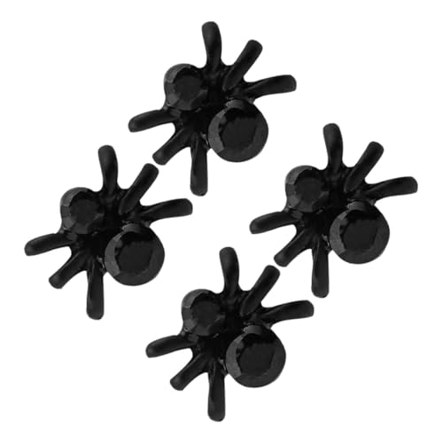 SAFIGLE 2 Paare Halloween Ohrstecker Spinnen Design Spinnenohrringe Creepy Pierced Earrings Umweltfreundlich Hautverträglich Geschenkidee für Damen und Freunde von SAFIGLE