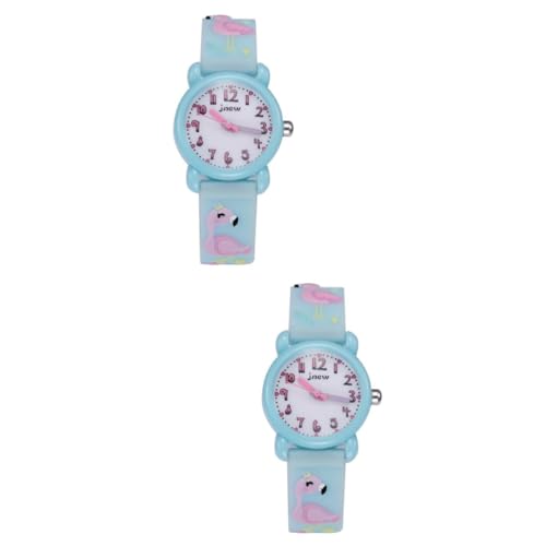 SAFIGLE 2 STK Armbanduhr kinderuhren Watch kinderwatchuhr sportuhren Kinder Digitaluhren für Kinder Uhr für Kinder Jungs Modeuhr für Kinder 3D-Kinderuhr Karikatur Anschauen Quarzuhren von SAFIGLE