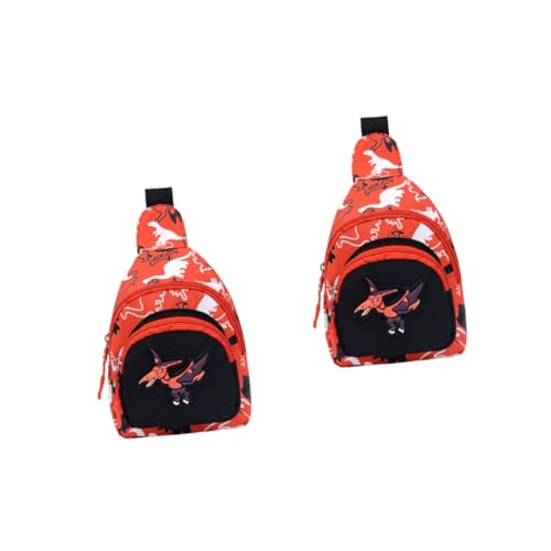 SAFIGLE 2 STK Brusttasche für Kinder Umhängetasche Kinder aufbewahrungssack Kinder Riementasche Hüfttasche für unterwegs Kleinkind-Geldbörse Reisebrieftasche Schultertasche Bauchtasche rot SAFIGLE 2 STK Brusttasche für Kinder Umhängetasche Kinder aufbewahrungssack Kinder Riementasche Hüfttasche für unterwegs Kleinkind-Geldbörse Reisebrieftasche Schultertasche Bauchtasche rot von SAFIGLE