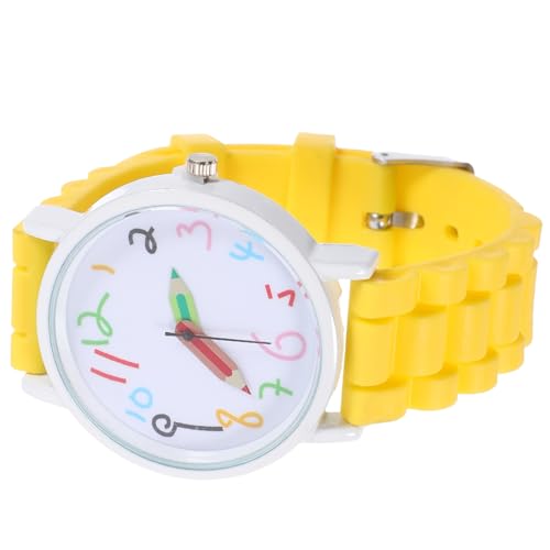 SAFIGLE 2 STK Schöne Uhr edelstahlschale kinderuhren Mädchenuhren betrachten Kindergeschenk Geschenke Quarzuhr für Kinder für Kinder ansehen Ziemlich Anschauen Armband Bleistift Junge Gurt von SAFIGLE