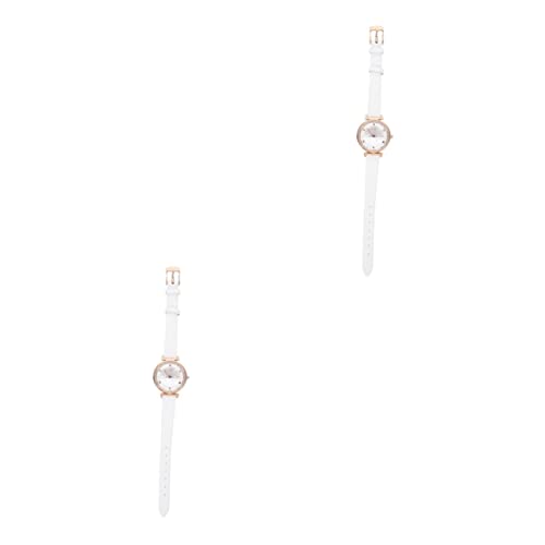 SAFIGLE 2 Sätze Edelstein Damenuhren damenarmbanduhren for Women Verstellbare Damenuhr Mädchen Freizeituhr Mädchen Armbanduhr Dekorative Uhr Rostfreier Stahl Weiß SAFIGLE 2 Sätze Edelstein Damenuhren damenarmbanduhren for Women Verstellbare Damenuhr Mädchen Freizeituhr Mädchen Armbanduhr Dekorative Uhr Rostfreier Stahl Weiß von SAFIGLE
