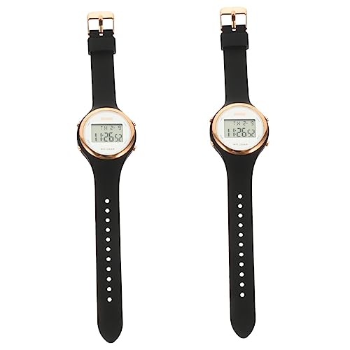 SAFIGLE 2sätze Sportliche Digitale Armbanduhr Für Herren Multifunktionale wasserdichte Outdoor-Uhr Mit Großem Display Stoppuhr Alarm Und -hintergrundbeleuchtung Für Sport Und Freizeit von SAFIGLE