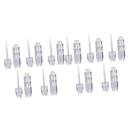 SAFIGLE 2 Sätze Teiliges Mini Leere Lip Gloss Röhren Nachfüllbare Lippenstift Kosmetikbehälter Für DIY Lippenpflege Transparent Für Lipgloss Lippenöl Und Flüssiglippenstift 5 Stück * 2 von SAFIGLE