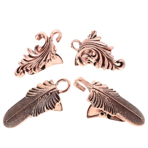 SAFIGLE 2 Stück Alloy Schal Clips Multifunktionale Pullover Schal Schnallen für Damen Vintage Design für Cardigans Strickjacken von SAFIGLE