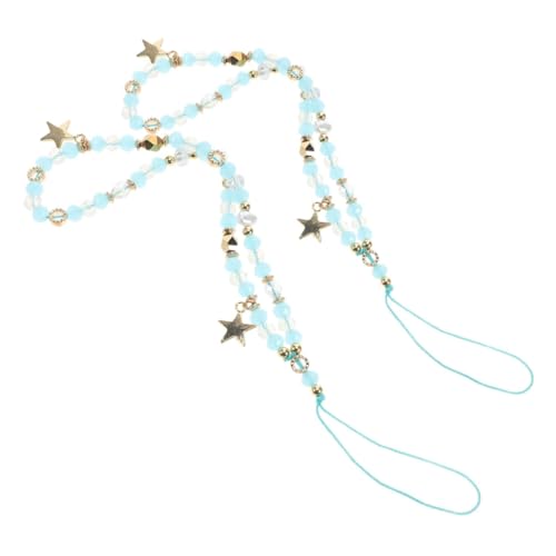 SAFIGLE Minimalistische Perlen-Handy-Lanyard-handgelenkbänder Für Mädchen Perlen-taschenanhänger-Gurt von SAFIGLE