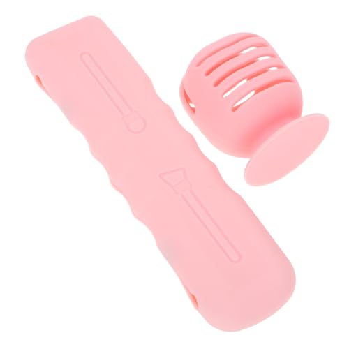 SAFIGLE 2 Stück Aufbewahrungstasche Für Make Up Pinsel Reise Make Up Tasche Make Up Pinsel Make Up Reiseetui Lippenstifthalter Für Die Handtasche Make Up Organizer Silikon von SAFIGLE