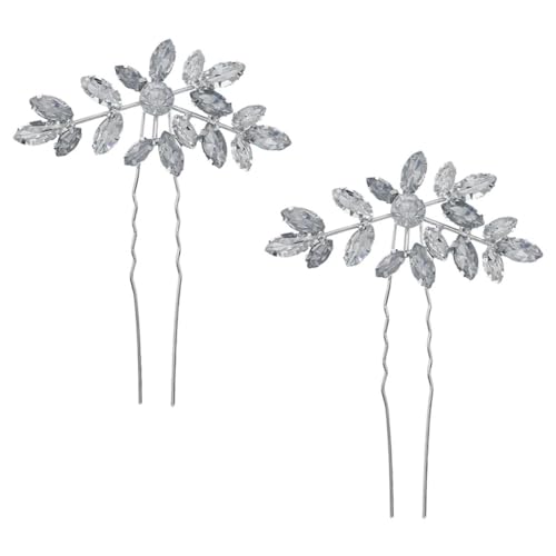 SAFIGLE 2 Stück Braut Kopfbedeckungen Brautjungfern Haarblumen Für Frauen Hochzeitskleid Kopfbedeckungen Haarnadel Junggesellinnenabschieds Accessoires Braut Kopfbedeckung Braut von SAFIGLE