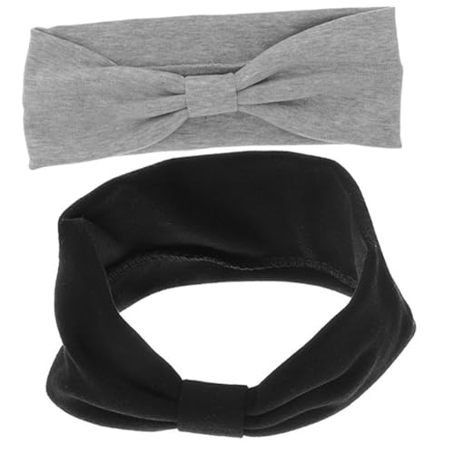 SAFIGLE 2stücke Elastische Stirnbänder Für Sport Und Freizeit Atmungsaktiv Bequeme Laufstirnbänder Zur Haarentfernung Yoga-haarband Für Basketball Wandern Golfen von SAFIGLE